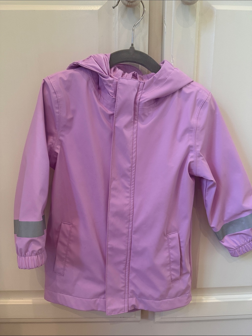 Cat & Jack Lilac Hooded Kids Raincoat